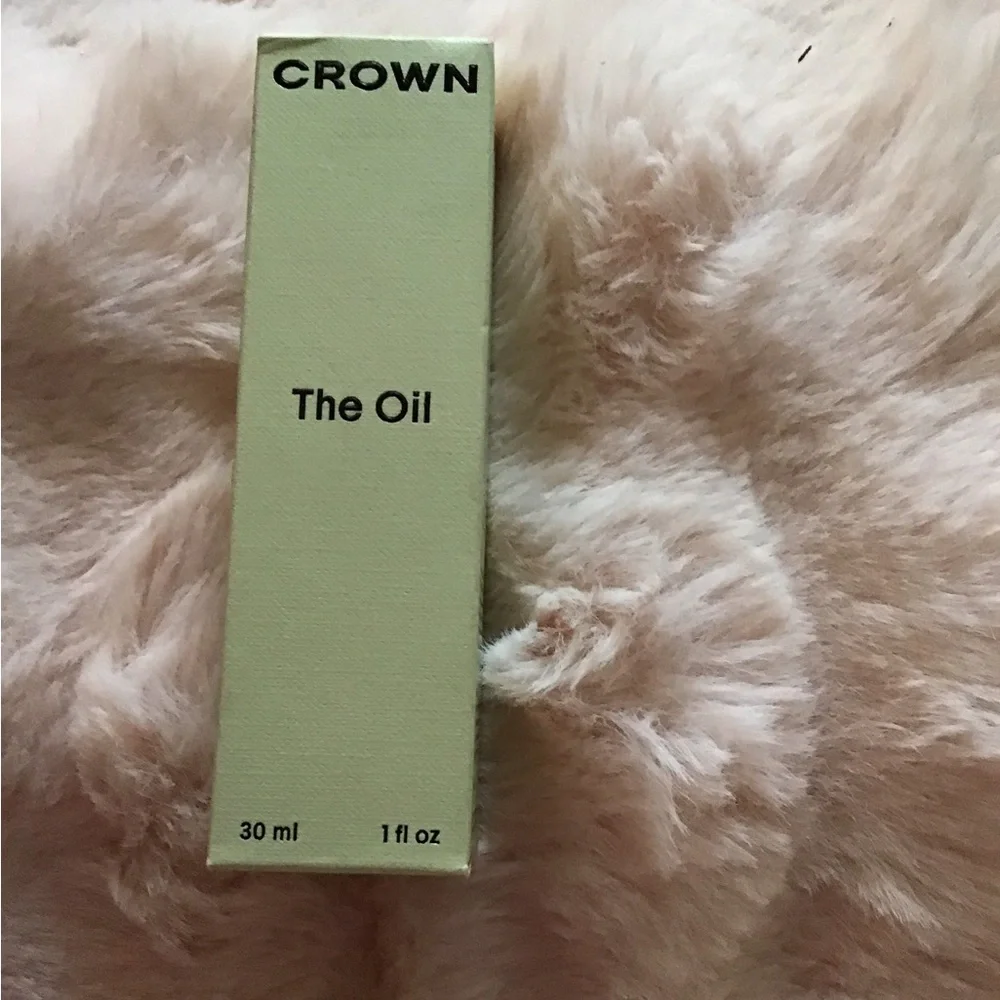 NIB MRSP $42 Crown Affair Hair Oil Treatment Serum Anti-Frizz Help w/Split Ends